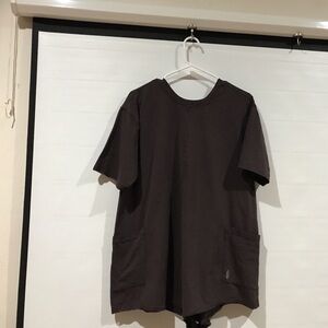 FP Movement by Free People Hot Shot Tee Romper XS Chocolate Brown NWOT